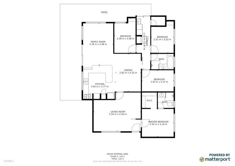 Floorplan of Homely house listing, 45 Timberlane Crescent, Beechboro WA 6063