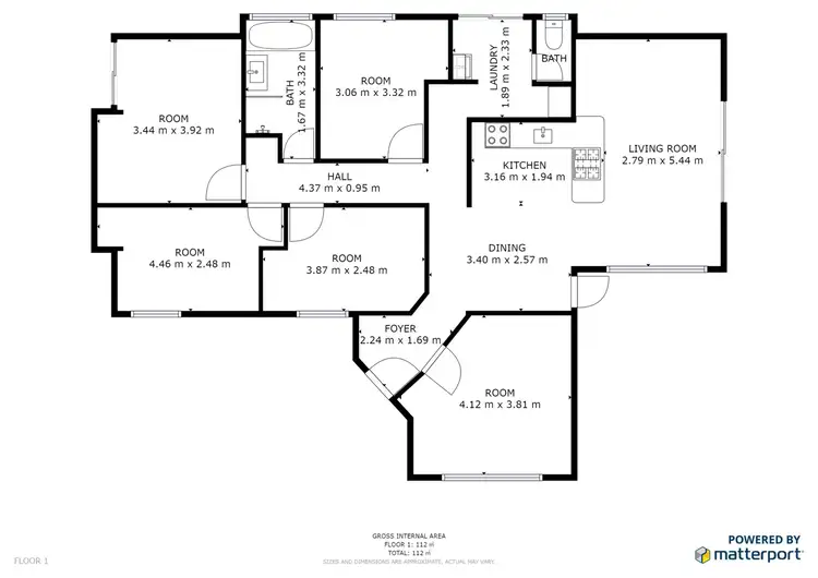 Floorplan of Homely house listing, 11 Oakleaf Circle, Mirrabooka WA 6061