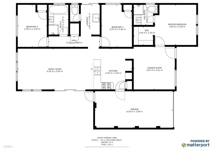 Floorplan of Homely house listing, 42 Hamersley Street, Midland WA 6056