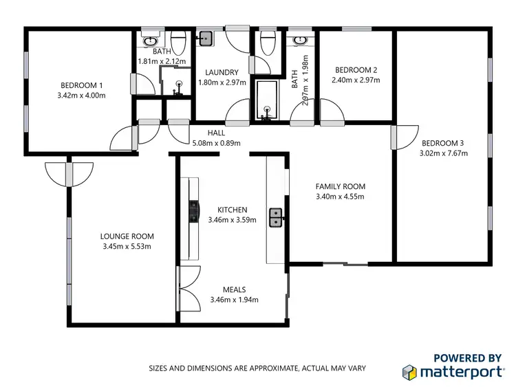 Floorplan of Homely house listing, 28A O'Grady Way, Girrawheen WA 6064