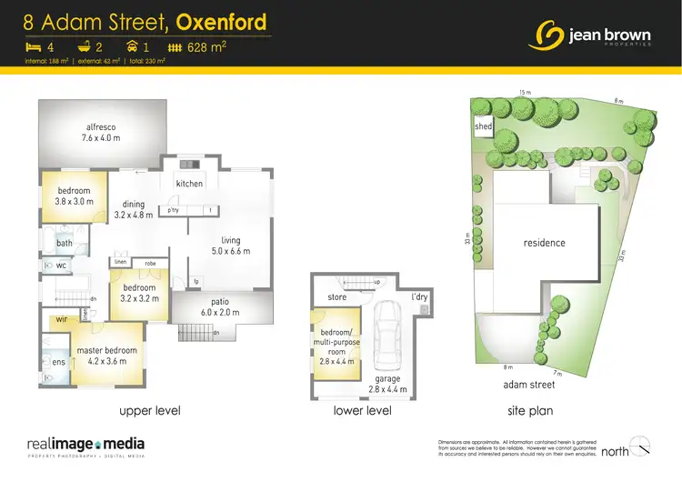 Floorplan of Homely house listing, 8 Adam Street, Oxenford QLD 4210