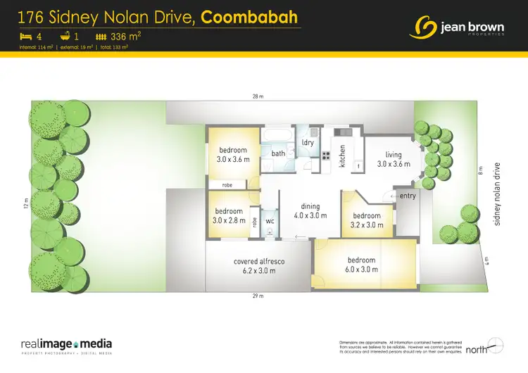 Floorplan of Homely house listing, 176 Sidney Nolan Drive, Coombabah QLD 4216
