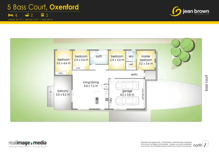 Floorplan of Homely house listing, 5 Bass Court, Oxenford QLD 4210