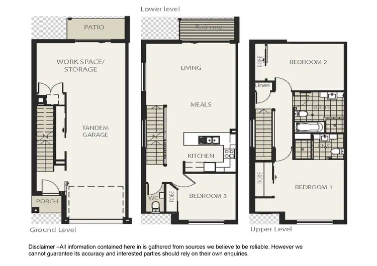 Floorplan of Homely townhouse listing, 28/10 Radiant Street, Taigum QLD 4018