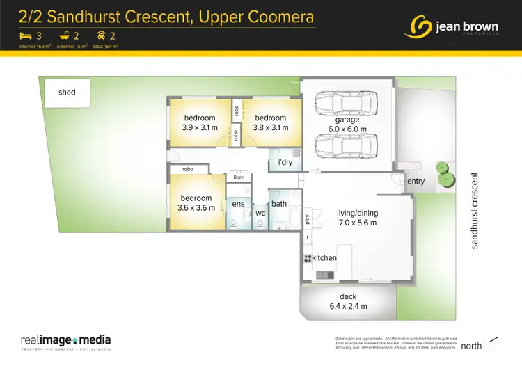 Floorplan of Homely house listing, 2/2 Sandhurst Crescent, Upper Coomera QLD 4209
