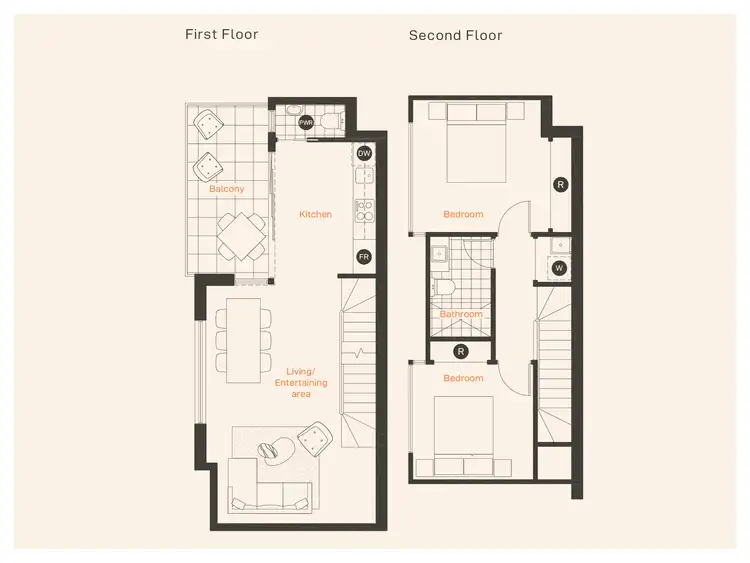 Floorplan of Homely townhouse listing, TH1/6 Shuter Street, Moonee Ponds VIC 3039