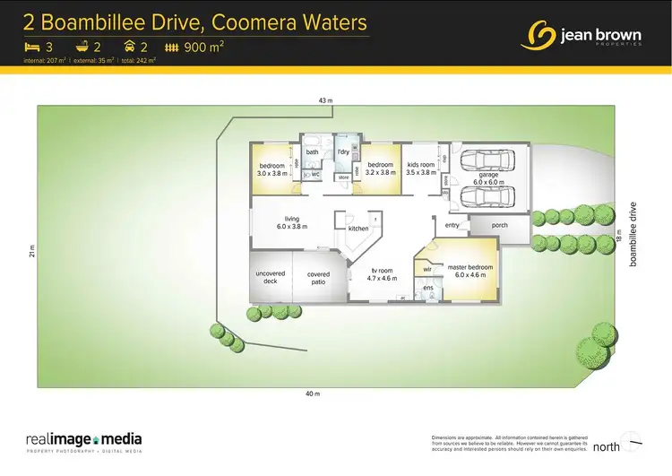 Floorplan of Homely house listing, 2 Boambillee Drive, Coomera QLD 4209