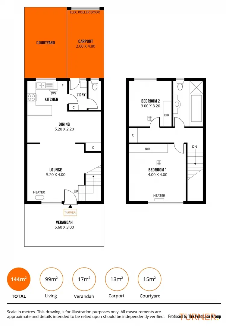 Floorplan of Homely townhouse listing, 8/33 Foster Street, Parkside SA 5063