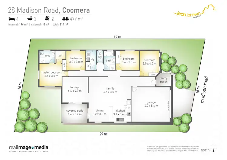 Floorplan of Homely house listing, 28 Madison Road, Coomera QLD 4209
