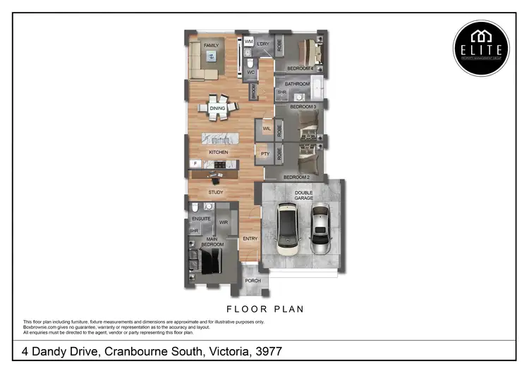 Floorplan of Homely house listing, 4 Dandy Drive, Cranbourne South VIC 3977