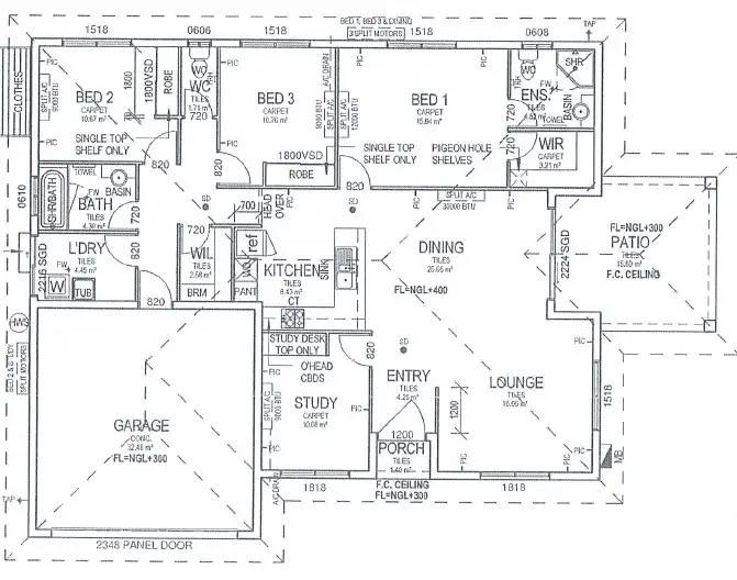Floorplan of Homely house listing, 2 Warrill Place, Kelso QLD 4815