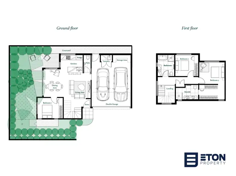 Floorplan of Homely townhouse listing, TH3/7 Tulip Grove, Cheltenham VIC 3192
