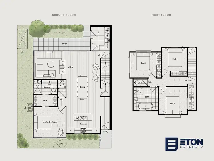 Floorplan of Homely townhouse listing, TH3/250 Arthur Street, Fairfield VIC 3078