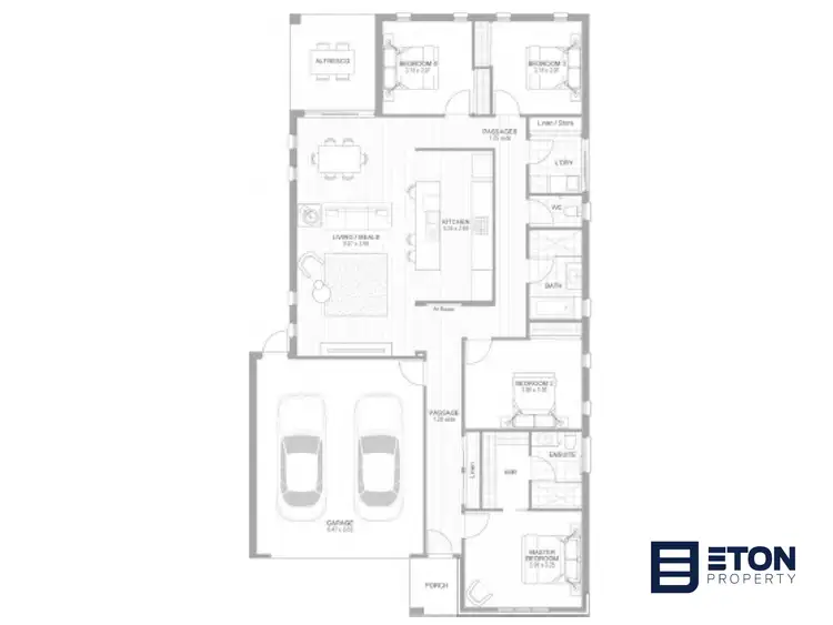 Floorplan of Homely house listing, Lot 74 Mercury Road, Cranbourne East VIC 3977