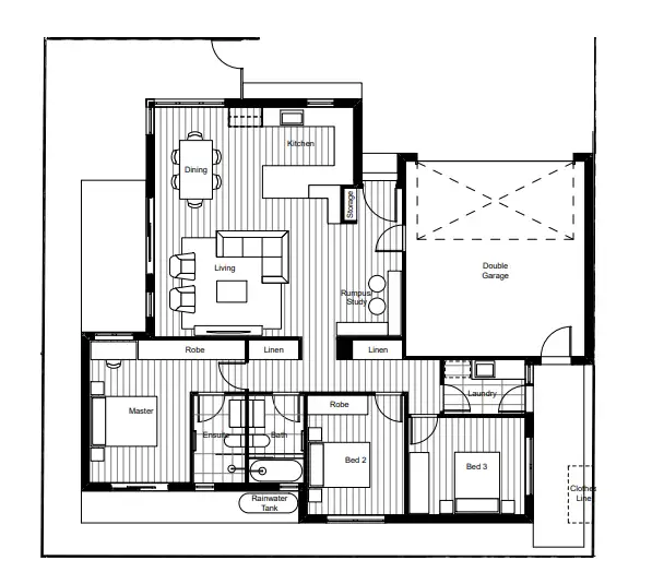 Floorplan of Homely unit listing, 3/81 Alma Street, West Footscray VIC 3012