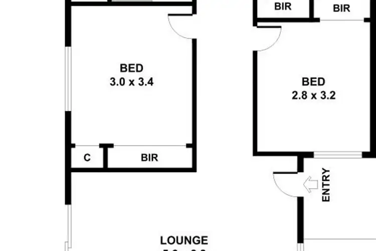 Floorplan of Homely house listing, 2/14 Chapman Drive, Wyndham Vale VIC 3024