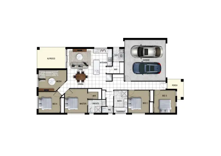Floorplan of Homely house listing, 24 Coralina Cres, Logan Reserve QLD 4133