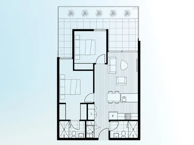 Floorplan of Homely apartment listing, G.10/1090 Nepean Highway, Highett VIC 3190