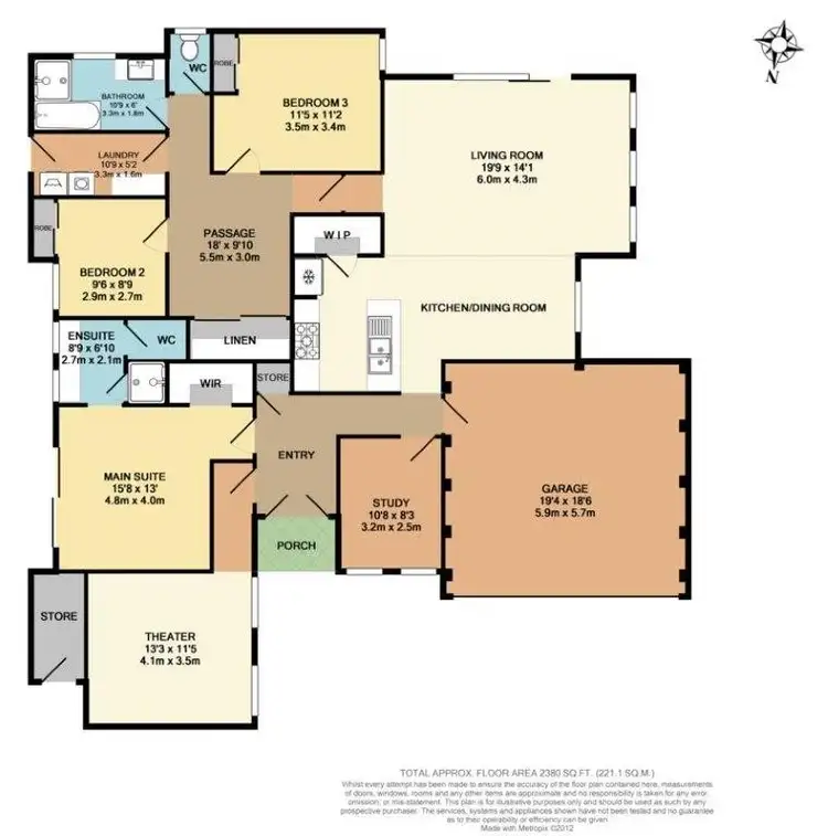 Floorplan of Homely house listing, 5A Cumberland Road, Forrestfield WA 6058
