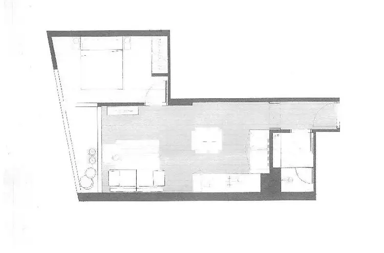 Floorplan of Homely unit listing, 2911/135 A'Beckett Street, Melbourne VIC 3000