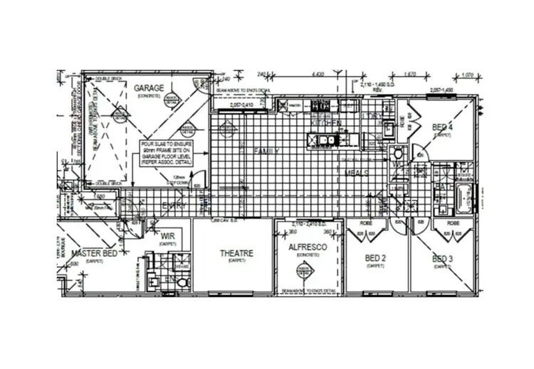 Floorplan of Homely house listing, 42 Ellaroo Circuit, Clyde North VIC 3978