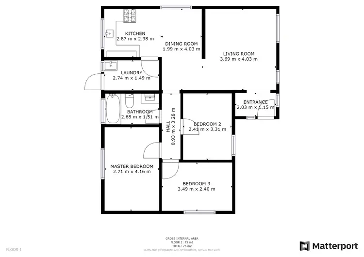 Floorplan of Homely house listing, 5 Rupert Street, Armadale WA 6112