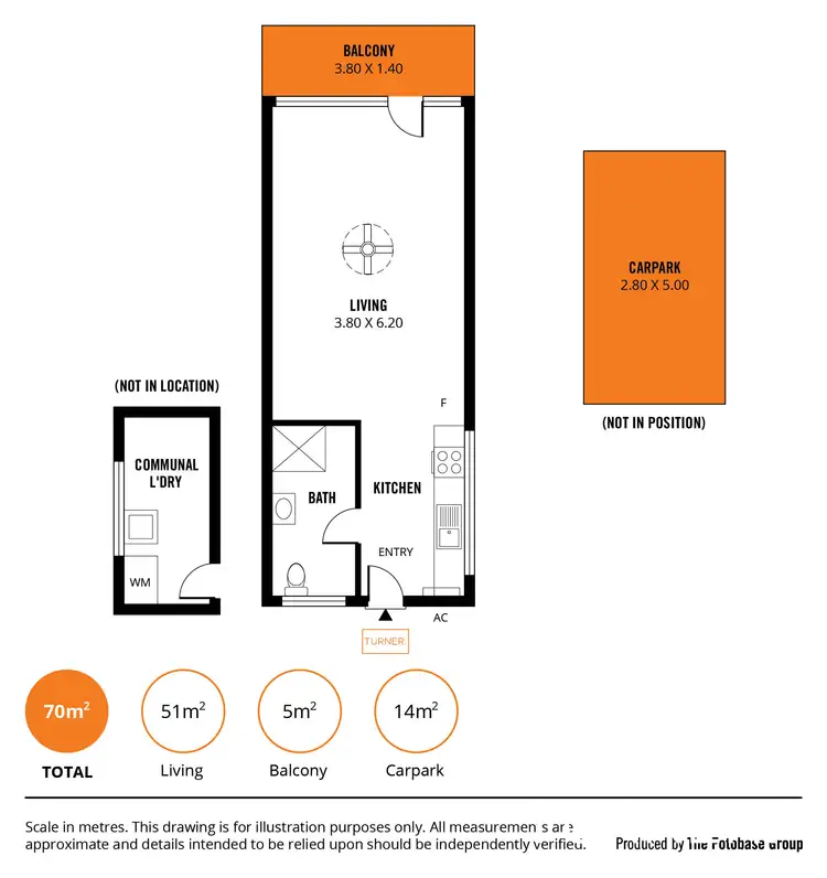 Floorplan of Homely apartment listing, 11/99 Buxton Street, North Adelaide SA 5006