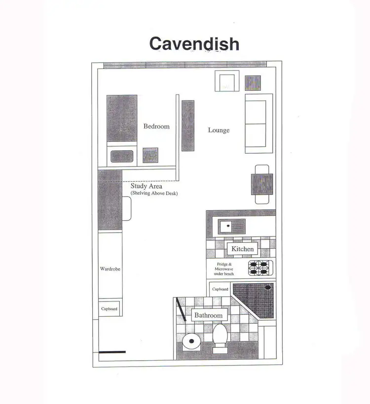 Floorplan of Homely apartment listing, 1617/570 Lygon Street, Carlton VIC 3053