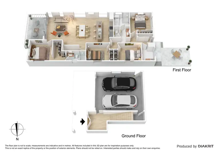Floorplan of Homely house listing, 22 Silver Gull Street, Coomera QLD 4209