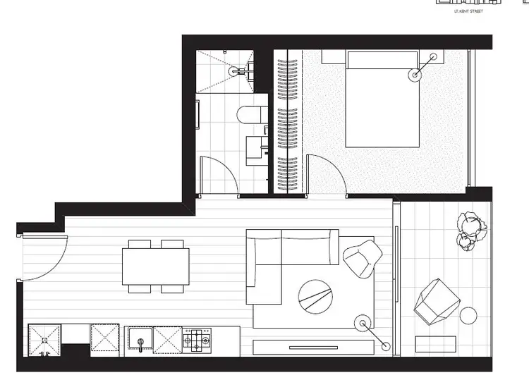 Floorplan of Homely apartment listing, 204/115 Church Street, Richmond VIC 3121
