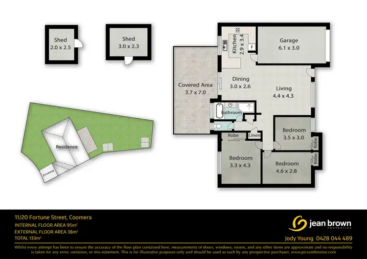 Floorplan of Homely unit listing, 11/20 Fortune Street, Coomera QLD 4209