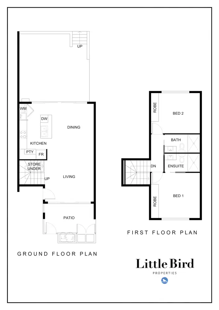 Floorplan of Homely townhouse listing, 8/10 Robson Street, Garran ACT 2605