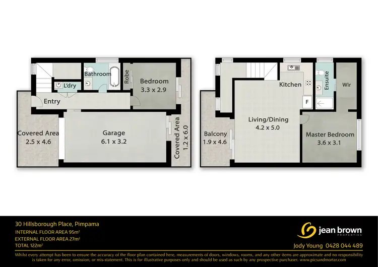 Floorplan of Homely house listing, 30 Hillsborough Place, Pimpama QLD 4209