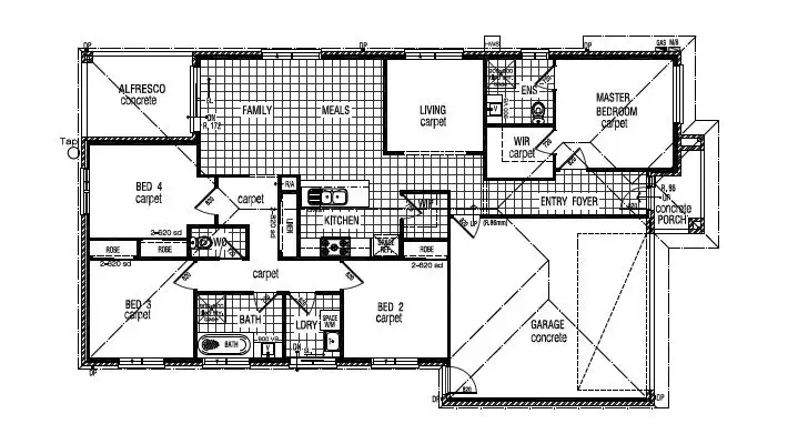 Floorplan of Homely house listing, 6 Welland Road, Weir Views VIC 3338