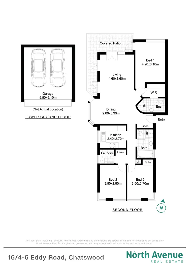 Floorplan of Homely unit listing, 16/4-6 Eddy Road, Chatswood NSW 2067
