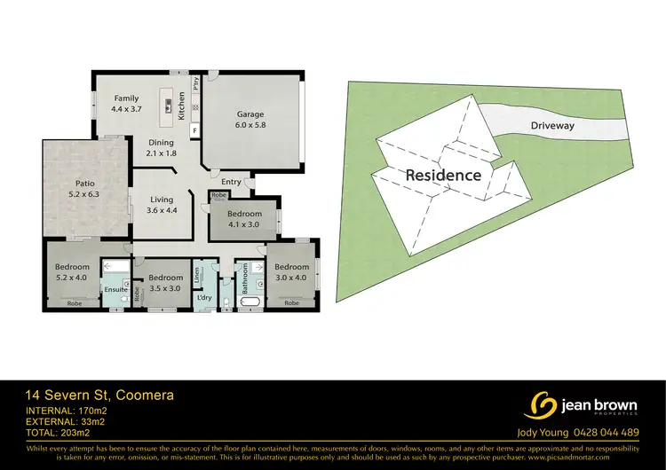 Floorplan of Homely house listing, 14 Severn Street, Coomera QLD 4209