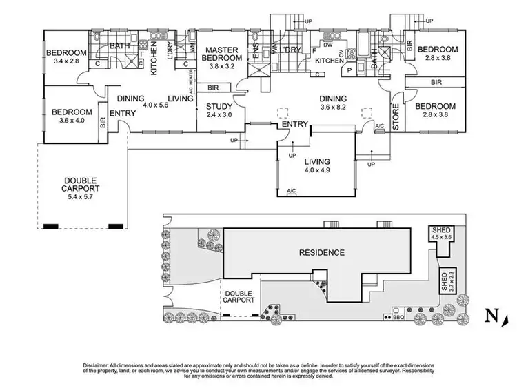 Floorplan of Homely house listing, 3 The Crest, Bulleen VIC 3105