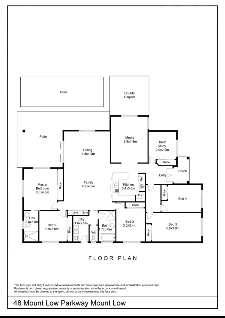 Floorplan of Homely house listing, Address available on request