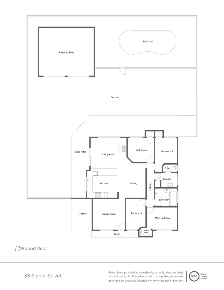 Floorplan of Homely house listing, 38 Seinor Street, Somerville WA 6430