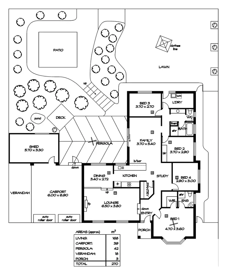 Floorplan of Homely house listing, 50 Billabong Road, Para Hills SA 5096