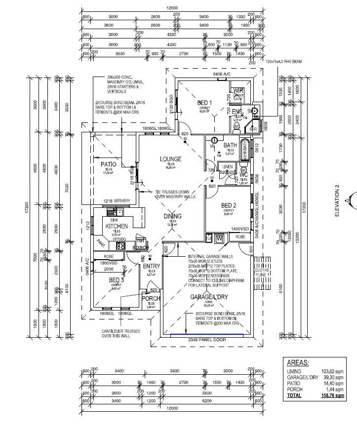 Floorplan of Homely house listing, 6 Summergold Street, Mount Low QLD 4818