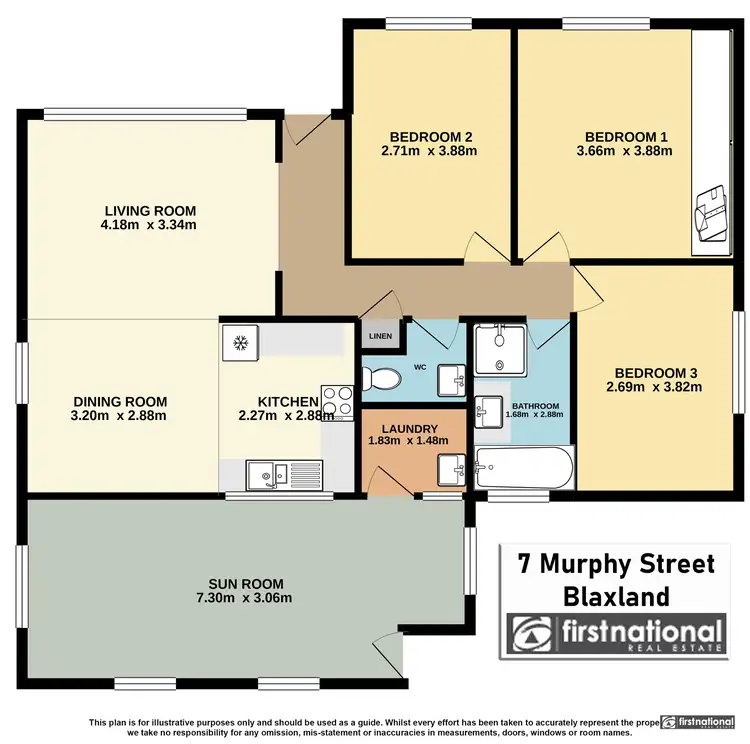 Floorplan of Homely house listing, 7 Murphy Street, Blaxland NSW 2774