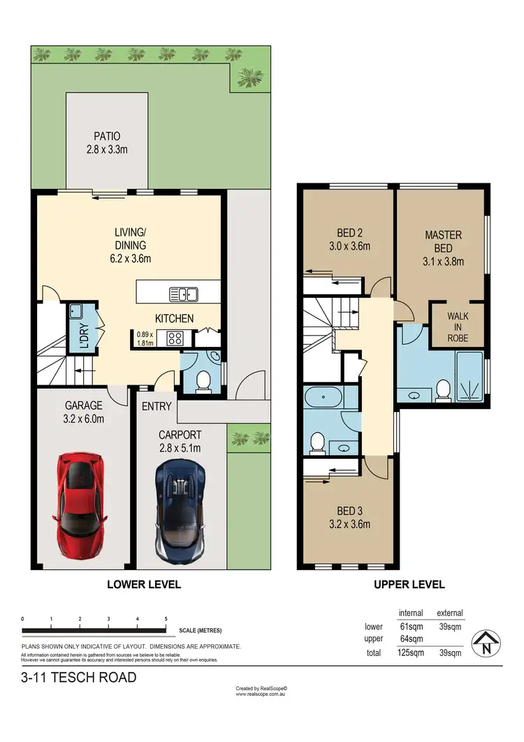 Floorplan of Homely townhouse listing, 3/11 Tesch Road, Griffin QLD 4503