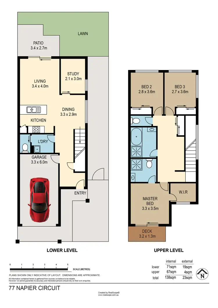 Floorplan of Homely house listing, 77 Napier Circuit, Silkstone QLD 4304
