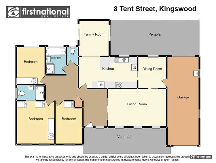 Floorplan of Homely house listing, 8 Tent Street, Kingswood NSW 2747