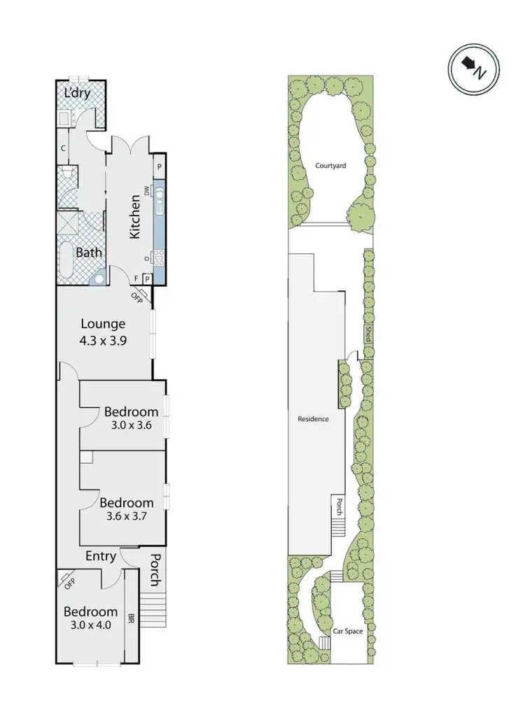 Floorplan of Homely house listing, 11 Childers Street, Kew VIC 3101