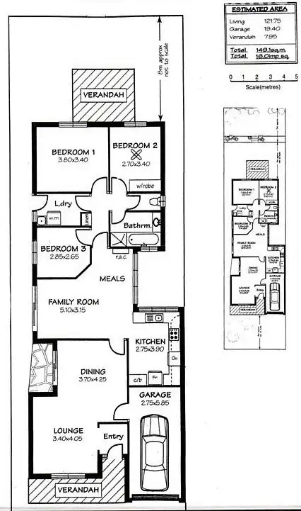 Floorplan of Homely house listing, 3A Johns Road, Prospect SA 5082