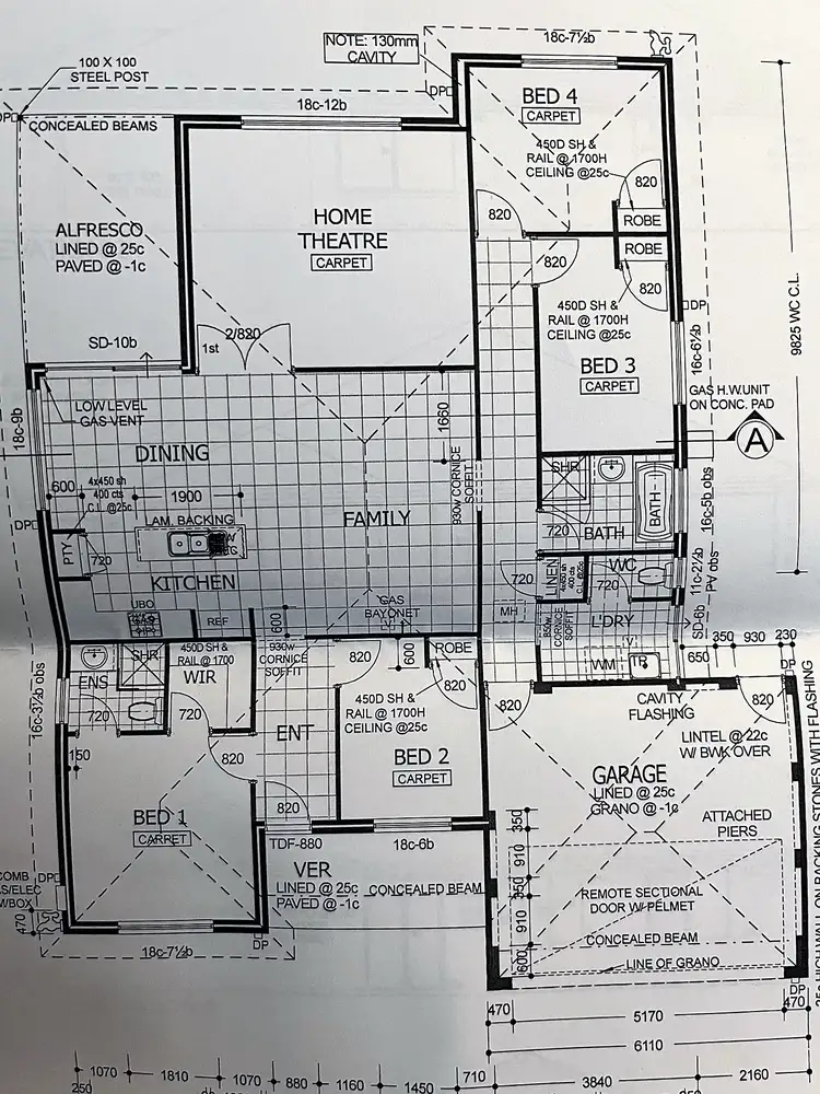 Floorplan of Homely house listing, 14 Astrolabe Way, Swan View WA 6056