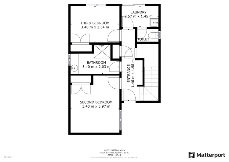Floorplan of Homely house listing, 30/11 Elvire Street, Viveash WA 6056