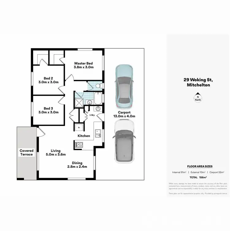 Floorplan of Homely house listing, 29 Woking Street, Mitchelton QLD 4053